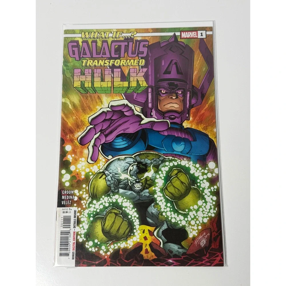 What If Galactus Transformed Hulk 1 2024 Marvel Comics Paco Medina Cover Art
